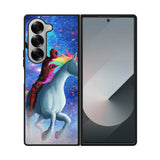 Deadpool on a Unicorn Samsung Galaxy Z Fold 7 5G Case