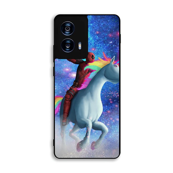 Deadpool on a Unicorn Motorola Moto G Power 5G 2024 Case DC2584