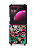 Doodles Music Motorola Moto Razr Plus 2023 , Moto Razr+ 2023 Case