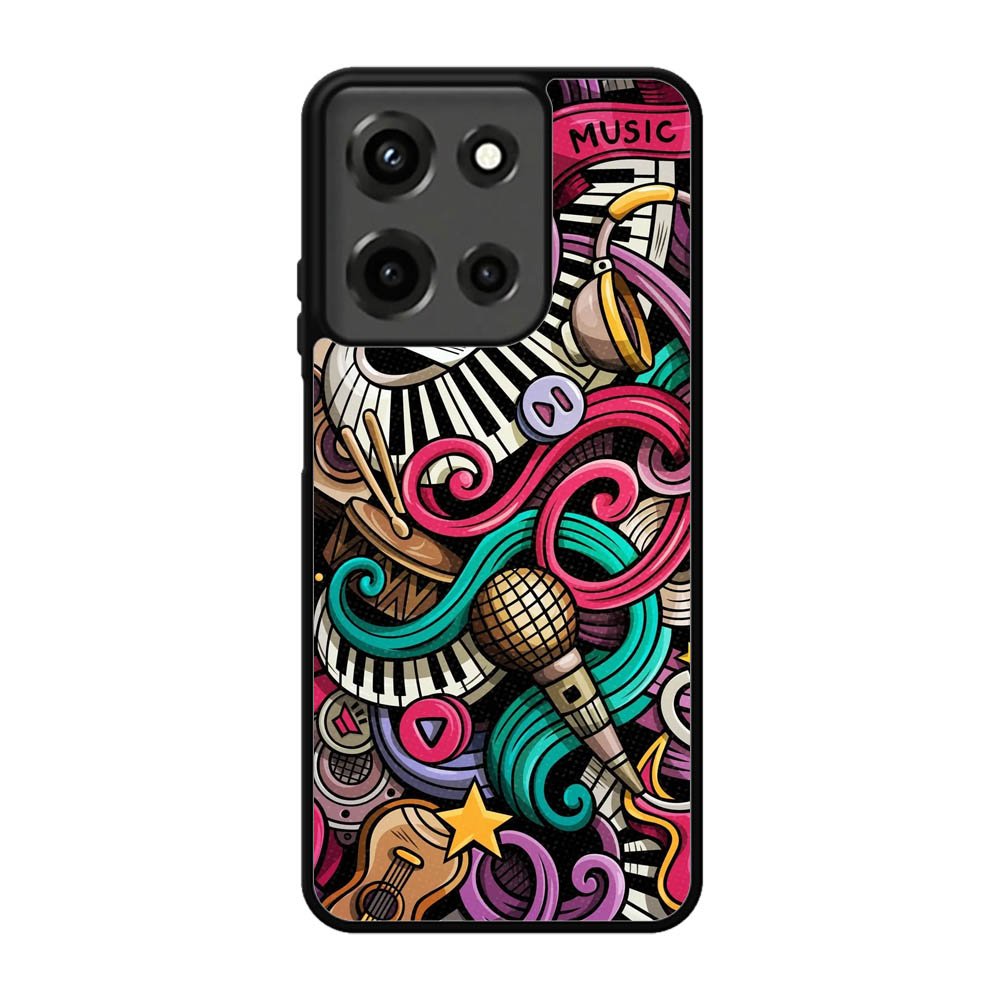 Doodles Music Motorola Moto G 5G 2025 Case DC8269