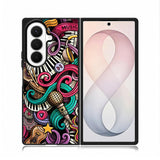 Doodles Music Samsung Galaxy Z Fold 8 Ultra Case