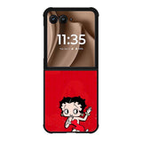 Black Betty Boop Motorola Moto RAZR Plus 2025 Case