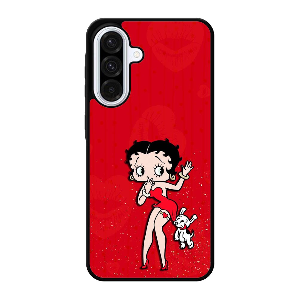 Black Betty Boop Samsung Galaxy A56 Case DC0463