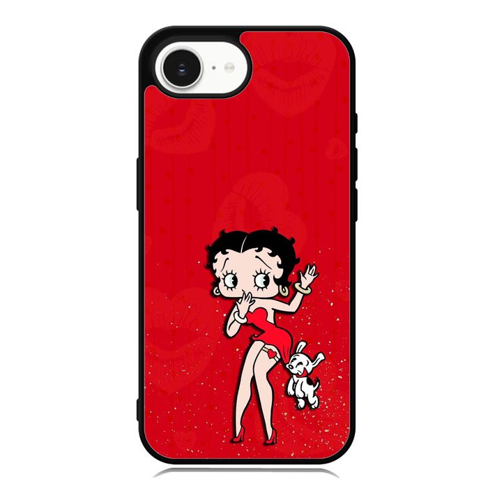 Black Betty Boop iPhone 16e Case DC0189