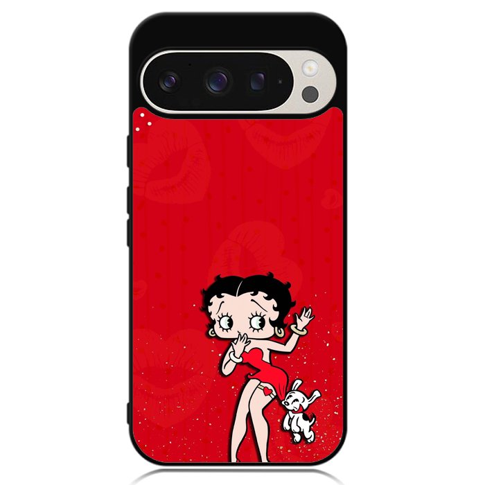Black Betty Boop Google Pixel 9 Pro XL Case
