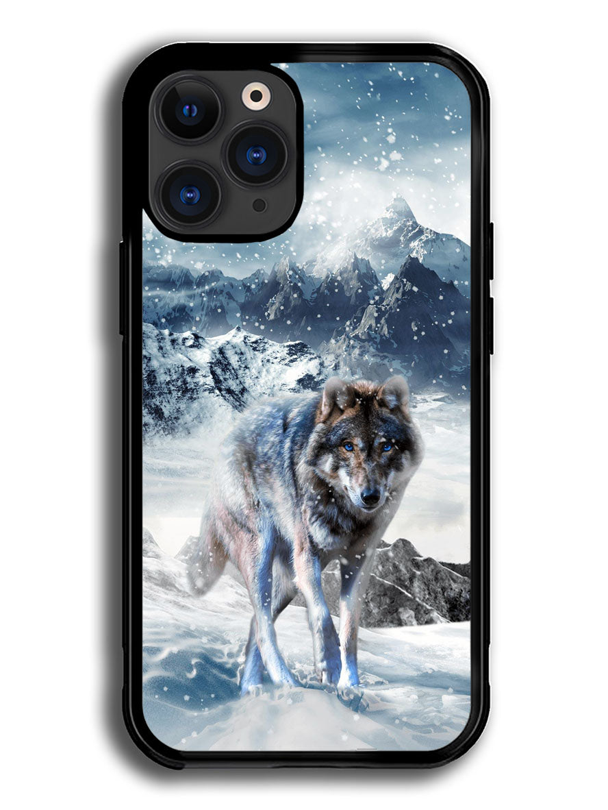 White Wolf iPhone 12 Pro Case