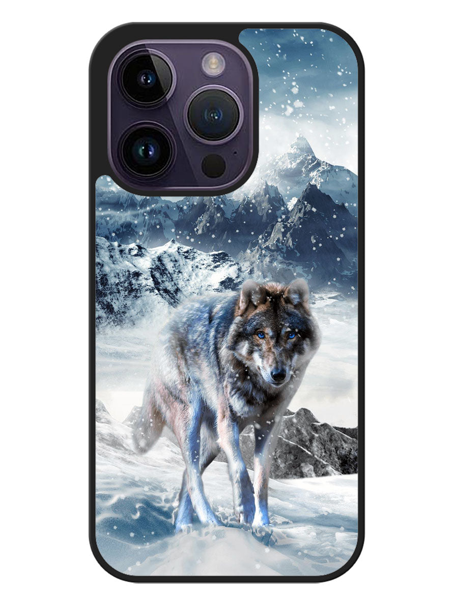 White Wolf iPhone 14 Pro Case BLN8671