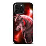 Cool Wolf Red iPhone 16 Pro Max Case DC0383