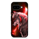 Cool Wolf Red Google Pixel 9A Case DC0383