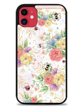 Bee Spring Flowers iPhone 11 Case