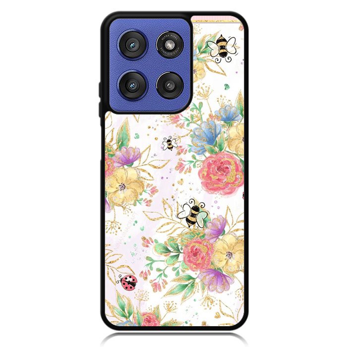 Bee Spring Flowers Motorola Moto G Stylus 5G 2025 DC0161