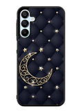 Golden Stars and Moon Samsung Galaxy A25 5G Case