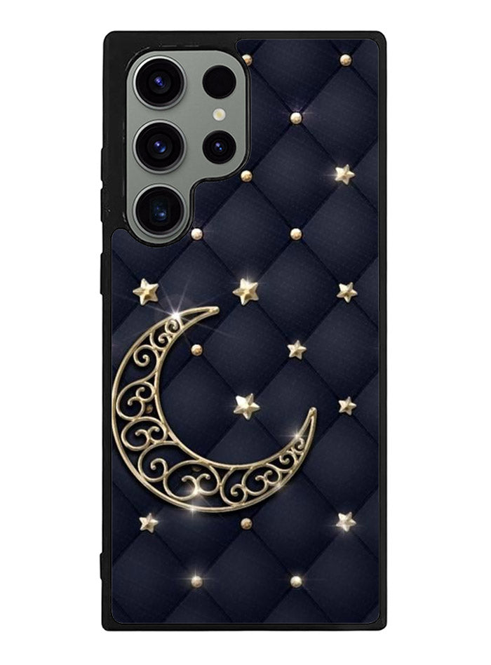 Golden Stars and Moon Samsung Galaxy S23 Ultra 5G Case