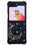 Golden Stars and Moon Samsung Galaxy Z Flip 5 5G 2023 Case