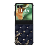 Golden Stars and Moon Motorola Moto RAZR 2025 Case