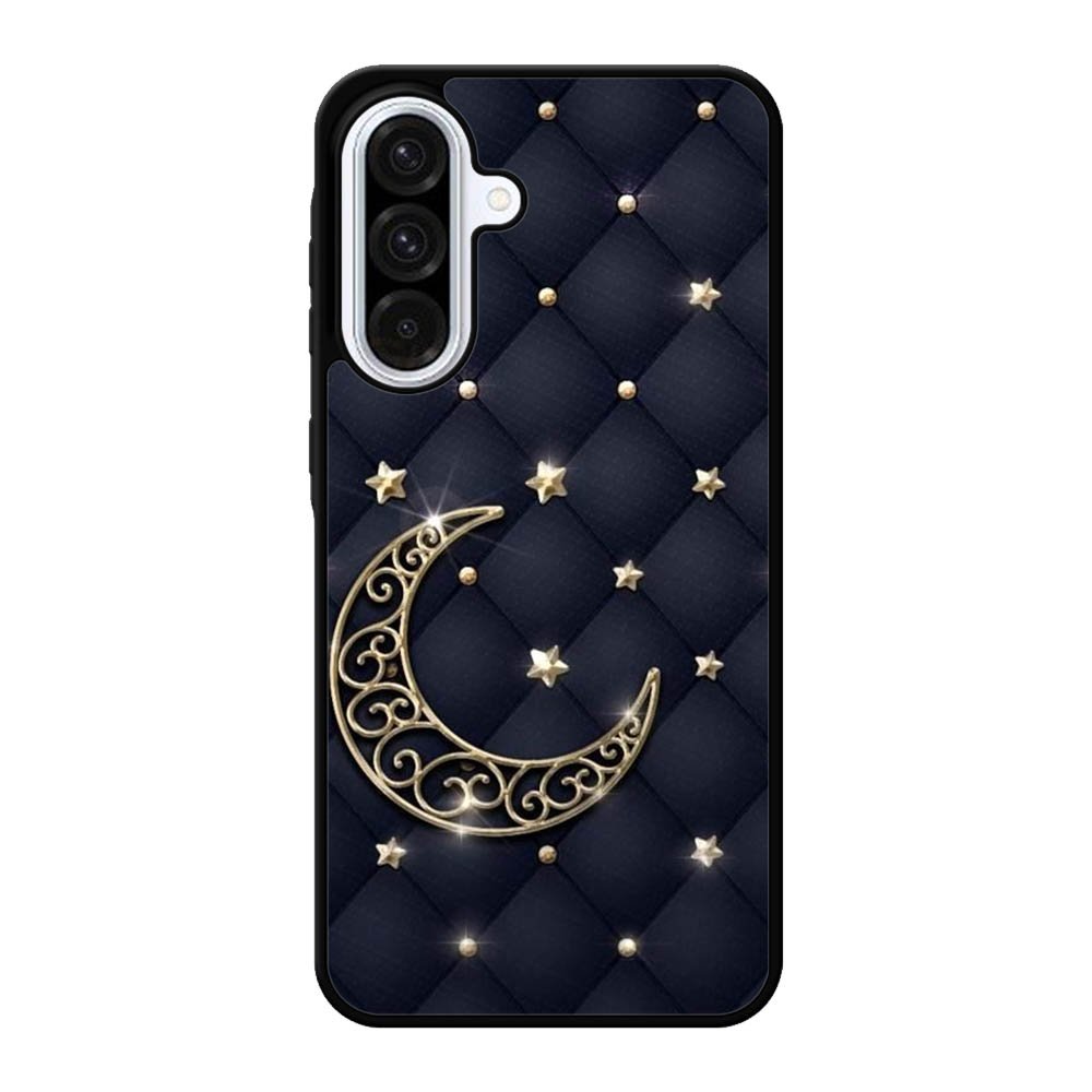 Golden Stars and Moon Samsung Galaxy A56 Case DC0513