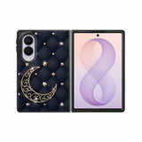 Golden Stars and Moon Samsung Galaxy Z Fold 8 Case