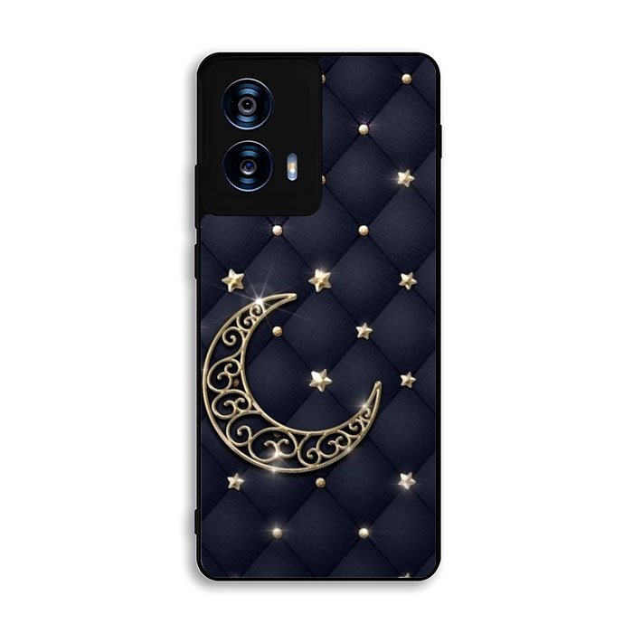 Golden Stars and Moon Motorola Moto G Power 5G 2024 Case DC1549
