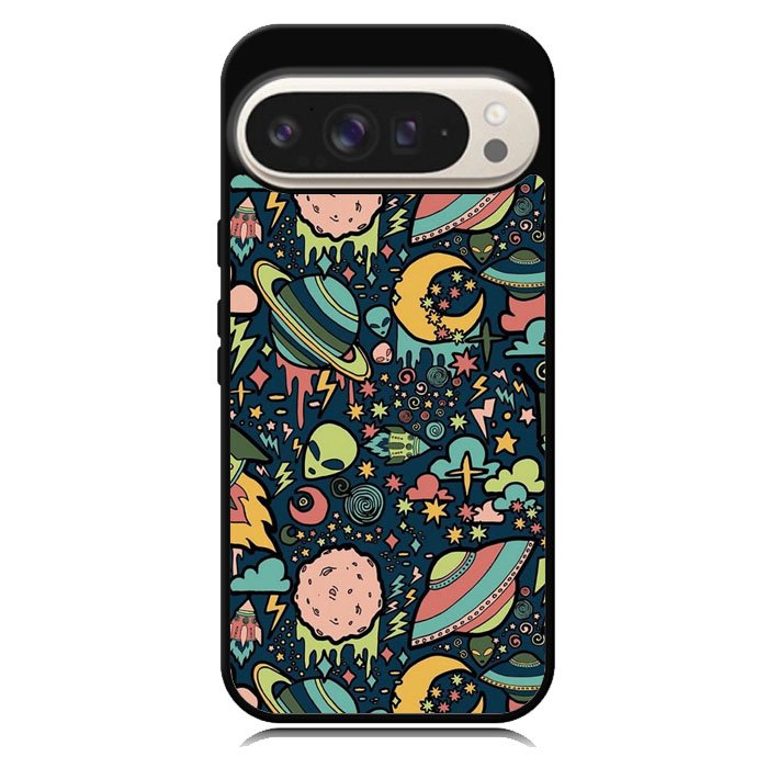 Aliens Rockets Space Google Pixel 10 | Google Pixel 10 Pro Case DC0055