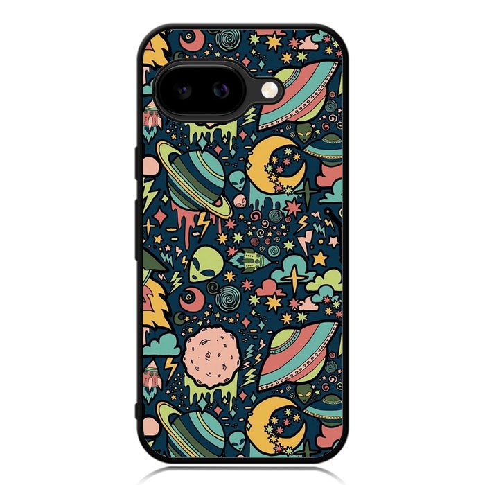 Aliens Rockets Space Google Pixel 9A Case DC0055