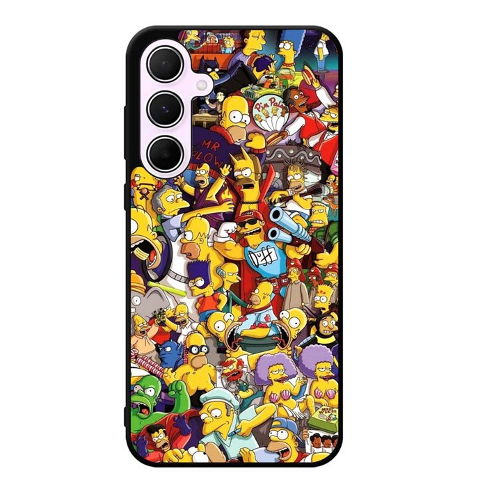 The Simpson Samsung Galaxy A55 5G Case DC1875