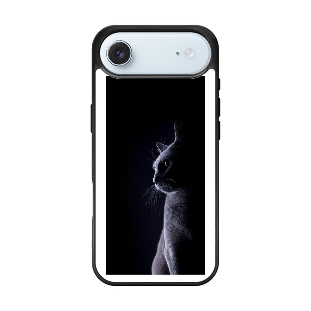 Cat Black White iPhone Air Case