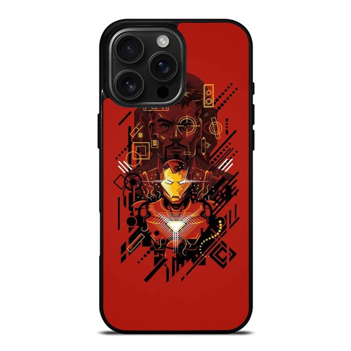 Iron Man Red iPhone 16 Pro Case DC0883