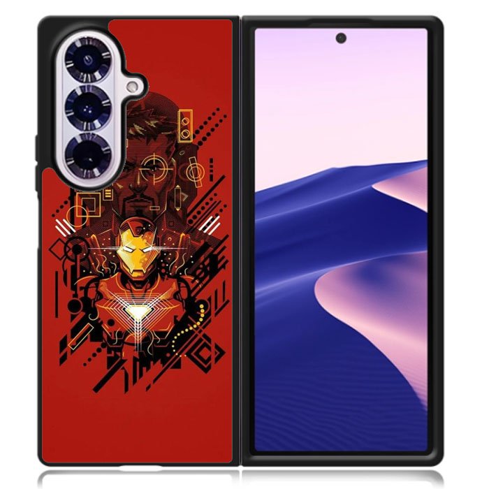 Iron Man Red Samsung Galaxy Z Fold 7 Case DC0883
