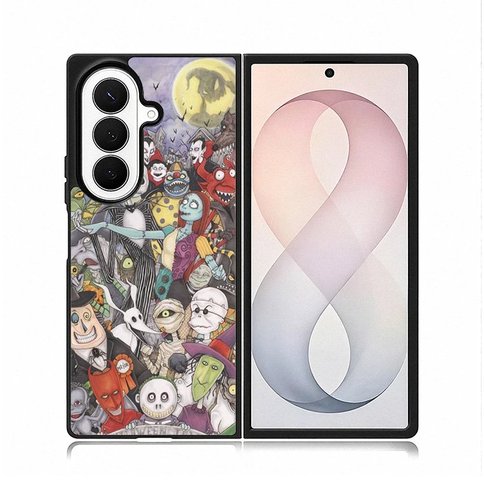 The Nightmare Before Christmas Samsung Galaxy Z Fold 8 Ultra Case DC1869