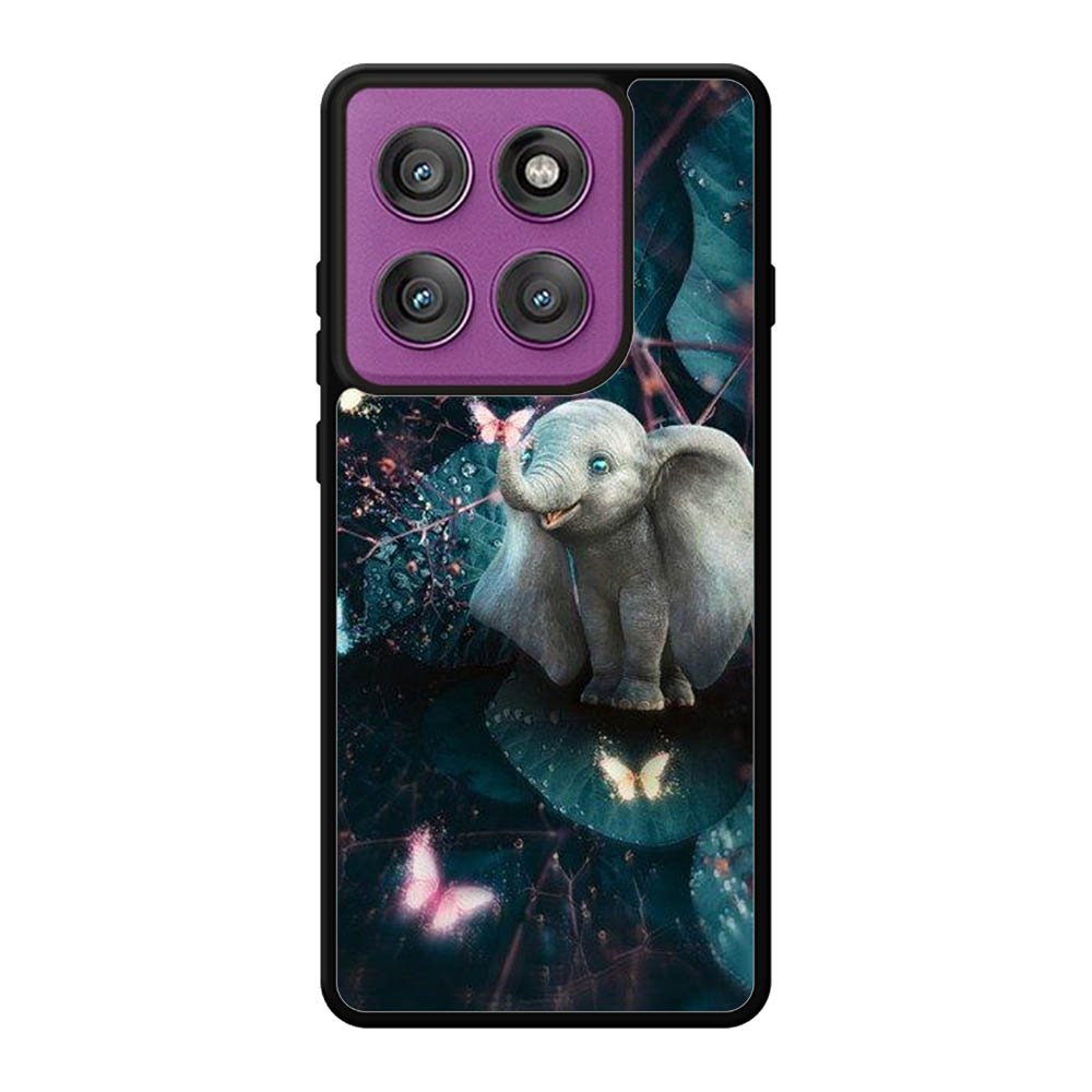 Butterfly Elephant Light F Motorola Moto Edge 60 Pro Case