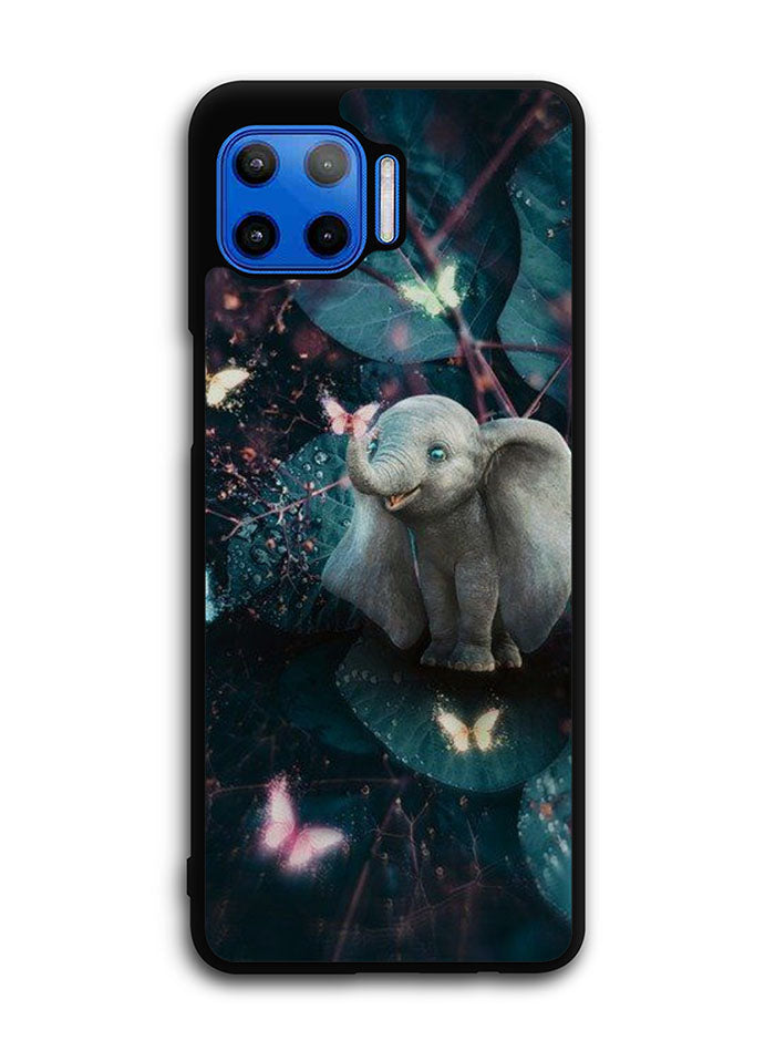 Butterfly Elephant Light F Motorola Moto One 5G Case , Moto One 5G UW Case , Moto G 5G Plus Case