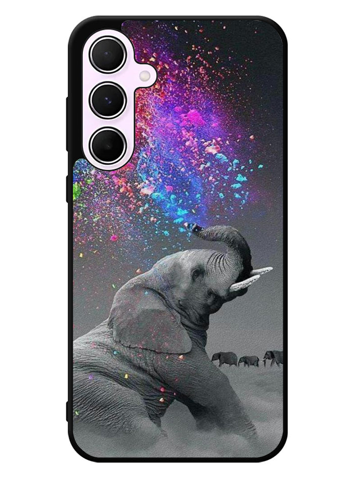 Elephant Wallpaper Samsung Galaxy A35 5G Case