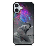 Elephant Wallpaper iPhone 16 Case