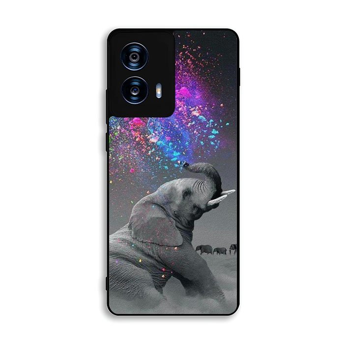 Elephant Wallpaper Motorola Moto G Power 5G 2024 Case DC2536
