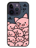 Many Pigs iPhone 14 Pro Case