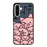Many Pigs Samsung Galaxy A36 Case DC1088