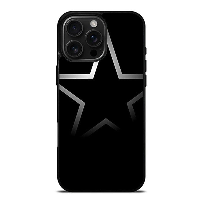 Dallas Cowboy Black Case iPhone 16 Pro Max Case DC0424
