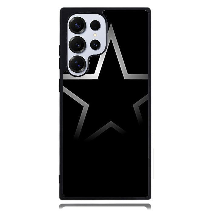 Dallas Cowboy Black Case Samsung Galaxy S25 Ultra Case DC0424