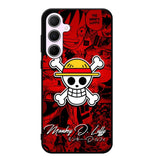 One Piece Logo Comic Case Samsung Galaxy A35 5G Case DC1363