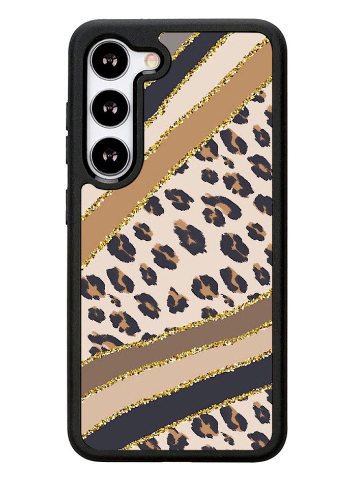 Leopard Gold Samsung Galaxy S23 Plus 5G / Samsung Galaxy S23+ 5G Case