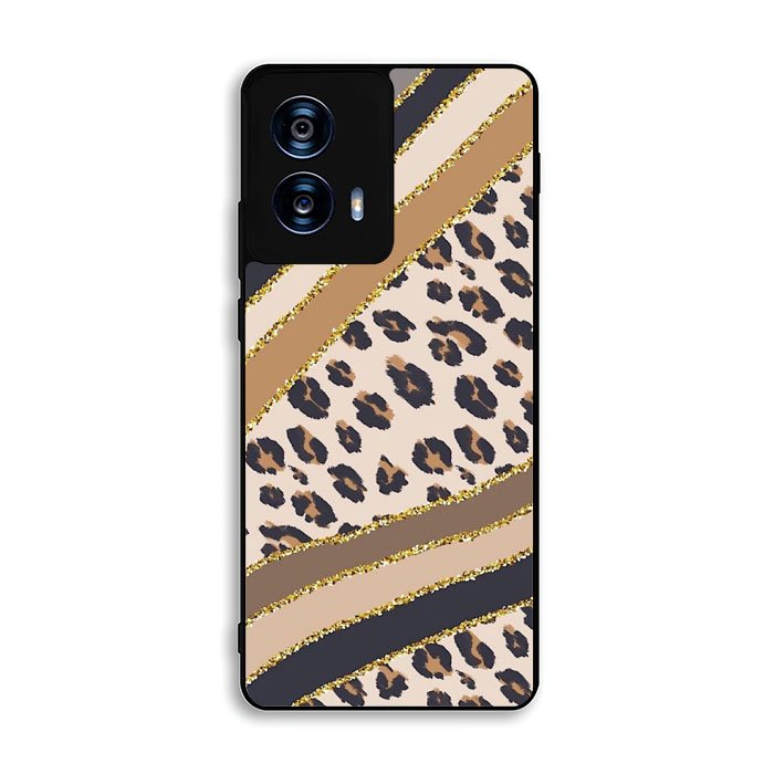 Leopard Gold Motorola Moto G Power 5G 2024 Case DC6559