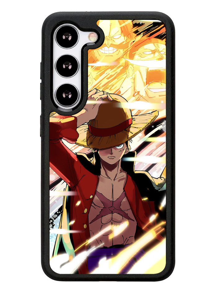 Anime Straw Hat Luffy Samsung Galaxy S23 Plus 5G / Samsung Galaxy S23+ 5G Case