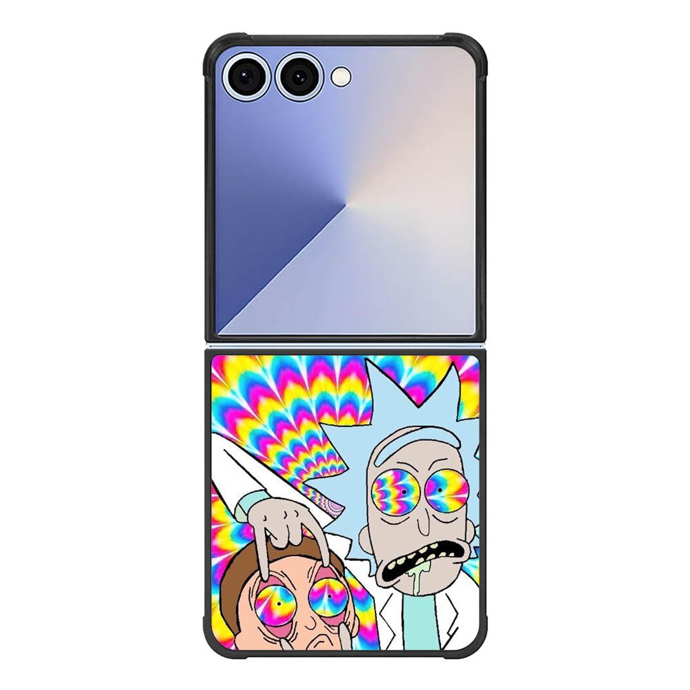 Rick And Morty Streaked Samsung Galaxy Z Flip 7 5G Case