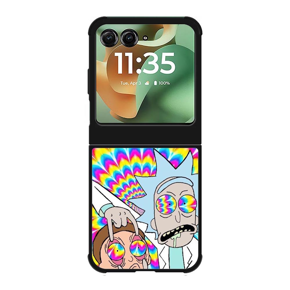 Rick And Morty Streaked Motorola Moto RAZR 2025 Case