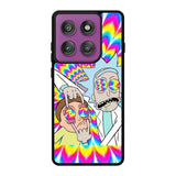 Rick And Morty Streaked Motorola Moto Edge 60 Pro Case
