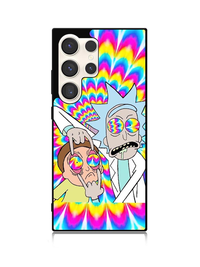 Rick And Morty Streaked Samsung Galaxy S25 Ultra 5G Case