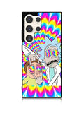 Rick And Morty Streaked Samsung Galaxy S25 Ultra 5G Case