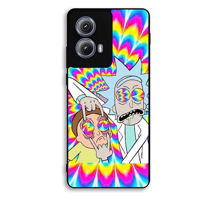 Rick And Morty Streaked Motorola Moto Edge 2024 Case DC1651