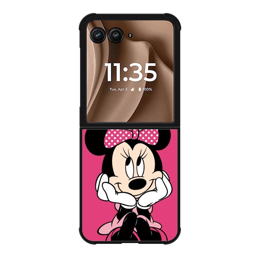 Girly Minnie Mouse Motorola Moto RAZR Plus 2025 Case