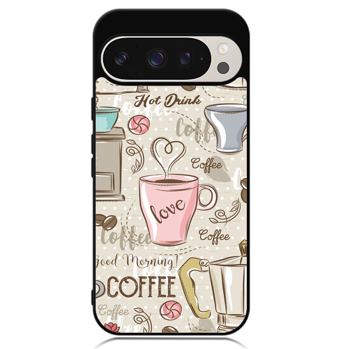 Coffee Wallpaper Cute Google Pixel 9 Pro XL Case